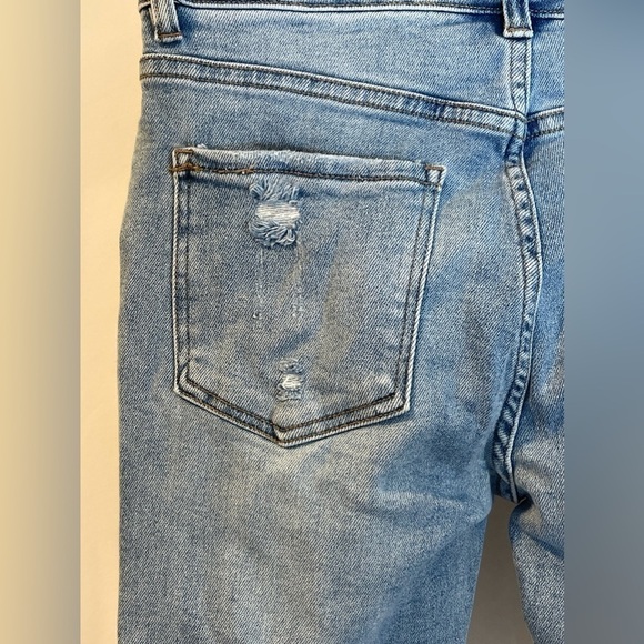 I & M Black Label High-Rise Distressed Skinny Jeans Juniors 7 - Picture 8 of 13